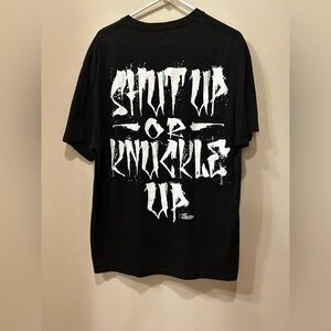 Heath Ceramics Black Tee with White Graphic